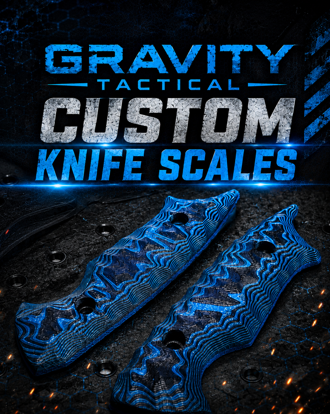 CUSTOM KNIFE SCALES
