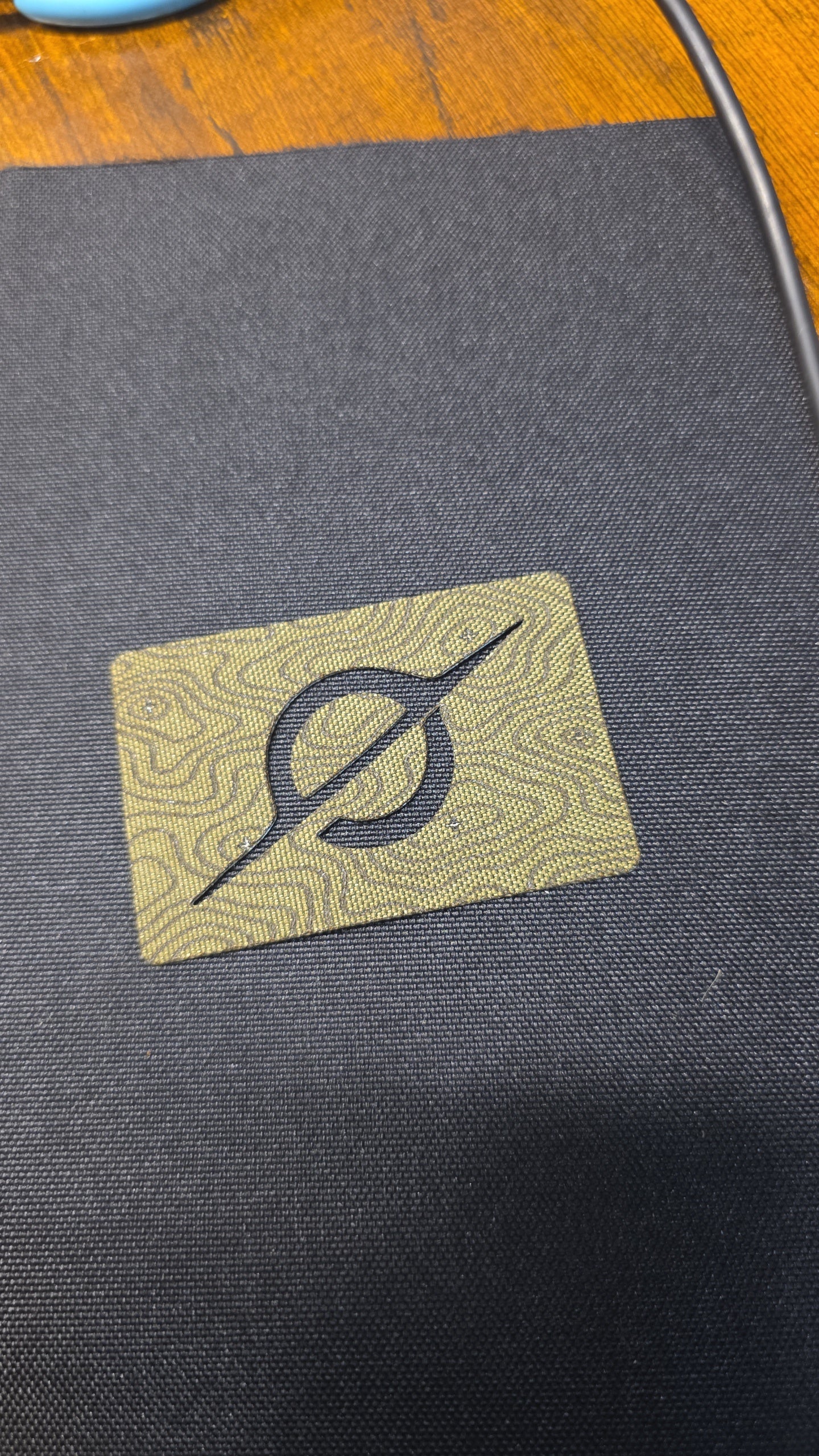 Gravity Tactical Logo - Topo Overlay