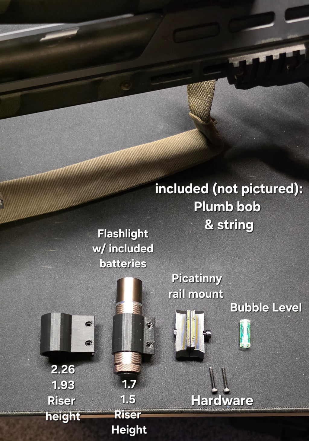 OPTIC RETICLE LEVELING KIT